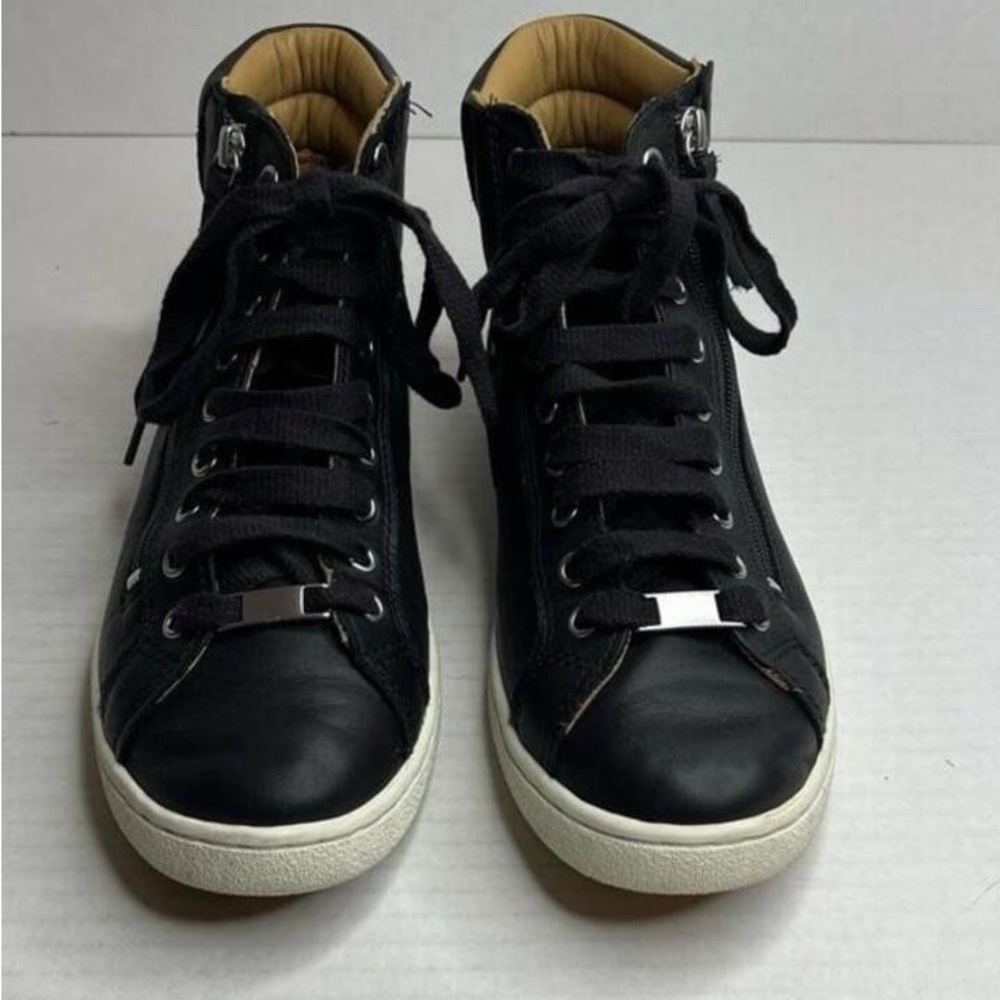 Black High-Top Men's Sneakers